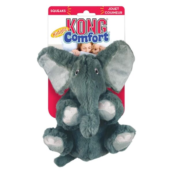 KONG Comfort Kiddos Elephant Dog Toy, X-Small